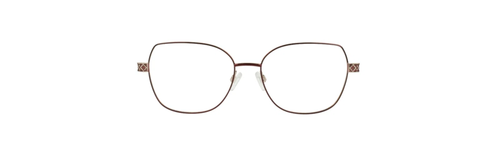 Sophia Loren SLM343 Eyeglasses - Burgundy - view 3